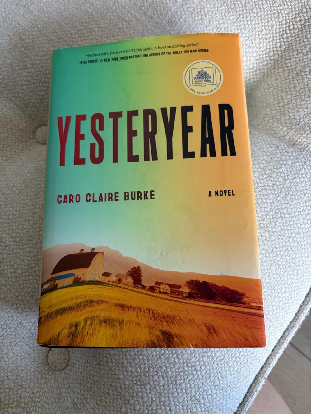 Yesteryear by - Yellow/Green Hardcover Novel